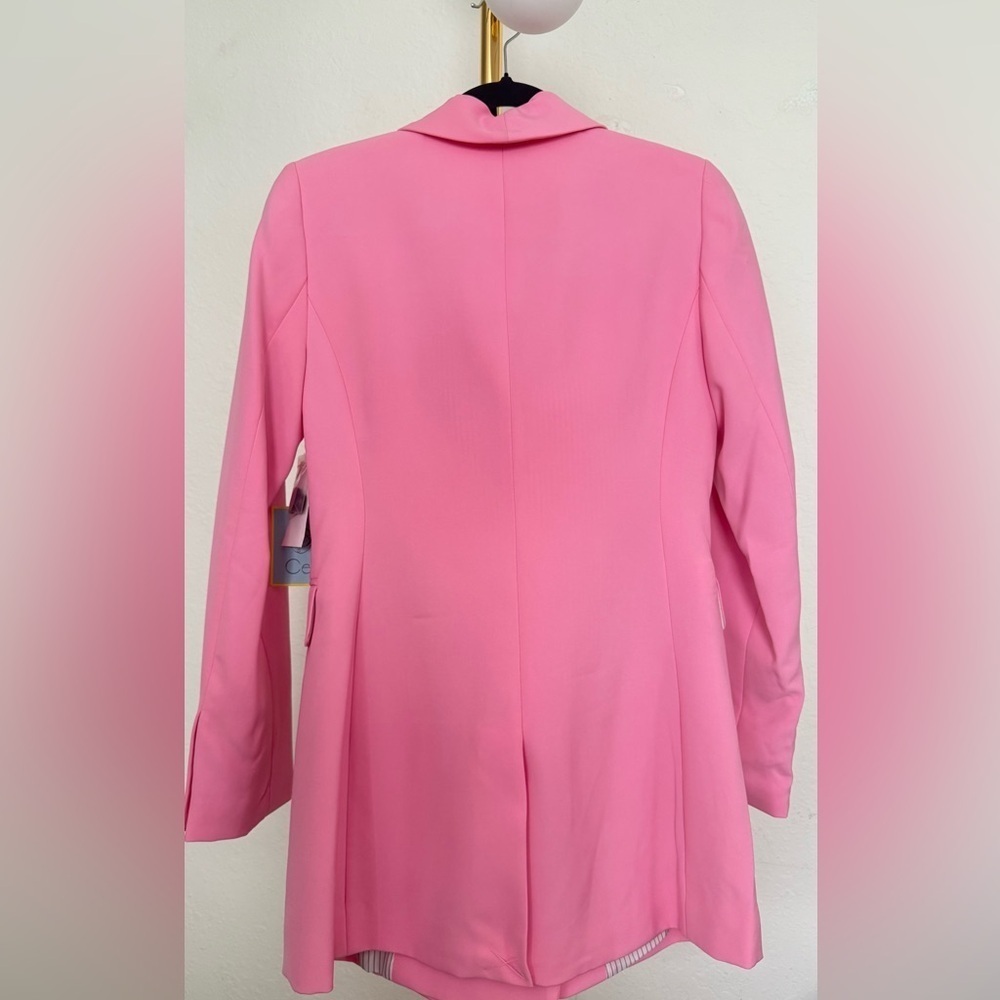 CeCe, pink, blazer, jacket Long Sleeve Double finished | Size 2 - Picture 9 of 9